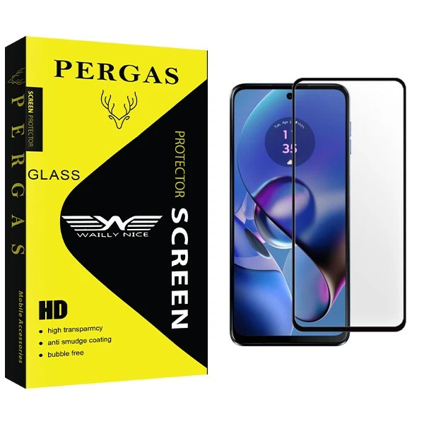 محافظ صفحه نمایش شیشه ای وایلی نایس مدل Pergas مناسب برای گوشی موبایل موتورولا Moto G54