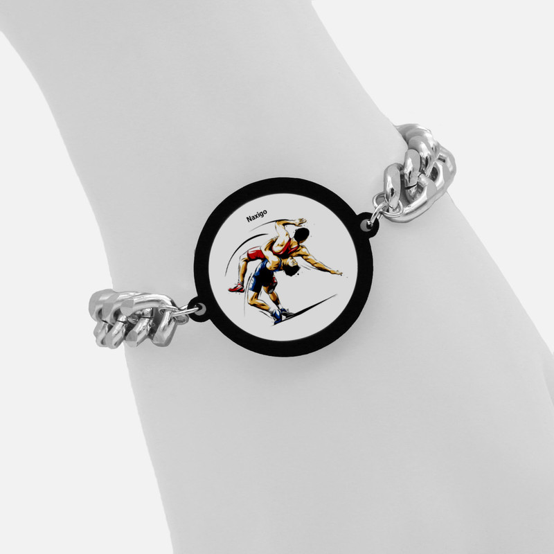 دستبند ناکسیگو مدل کشتی کد BZ7765