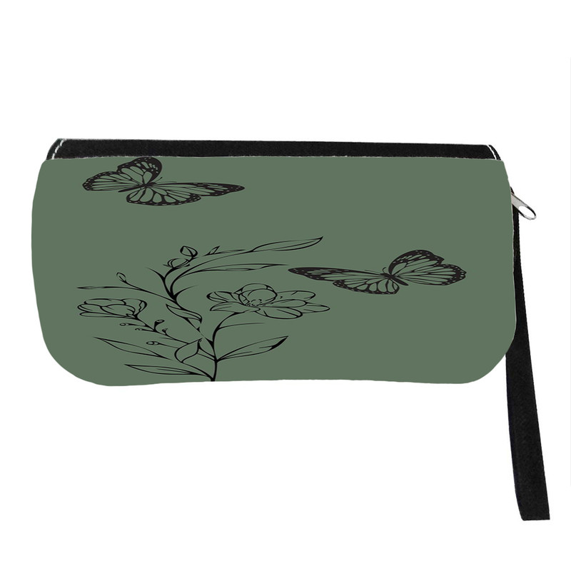 جامدادی پاد آفرین مدل فانتزی طرح گل و پروانه کیوت کد p210