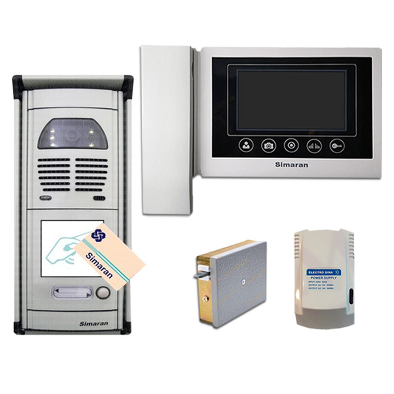 مجموعه دربازکن سیماران مدل HS43TK/M100- VFC1/N  مجموعه 5 عددی