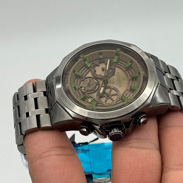 ساعت مچی عقربه‌ای مردانه کوارتز رومانسون مدل کرنوگراف 43455