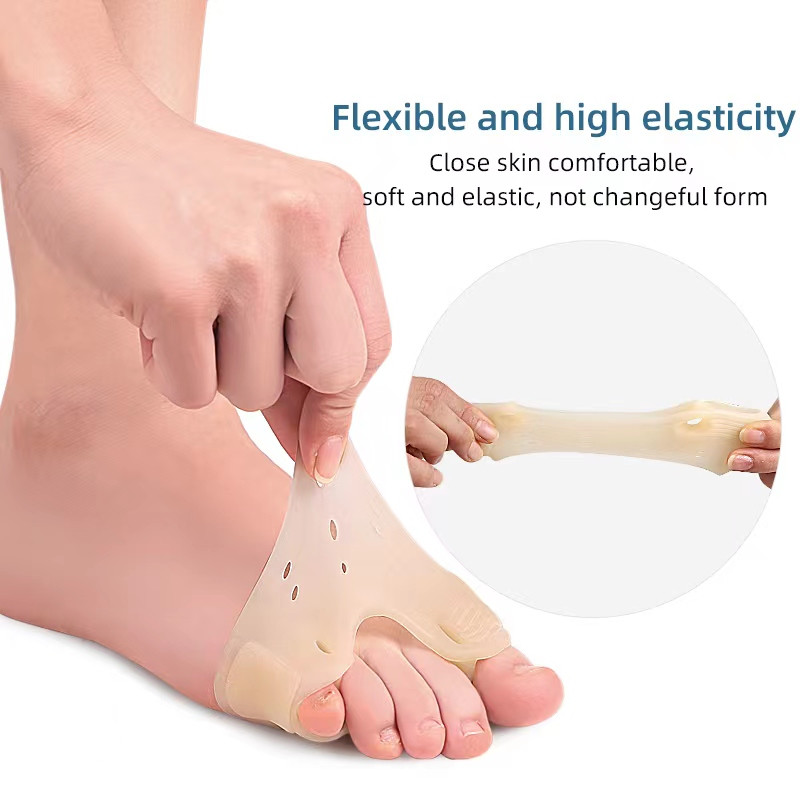 اصلاح کننده هالوکس والگوس و انگشت کوچک پا و محافظ زیر پنجه مدل FX 239 بسته دو عددی اصلاح کننده هالوکس والگوس و انگشت کوچک پا و محافظ زیر پنجه مدل FX 239 بسته دو عددی