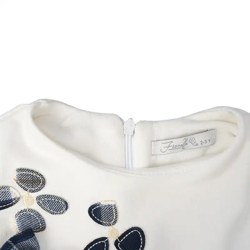 پیراهن دخترانه فیورلا مدل پاپیون 34524