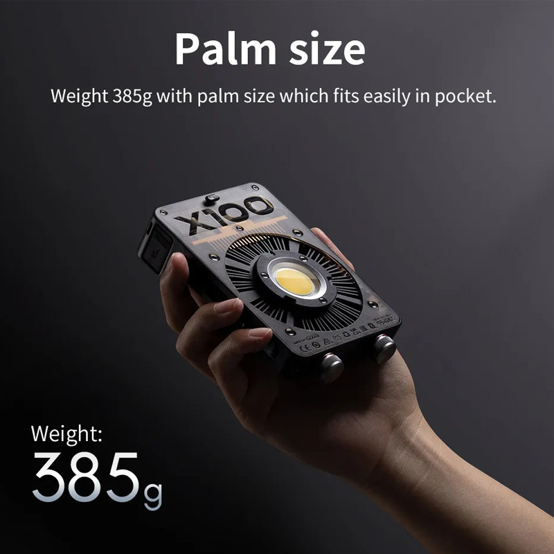 نور ثابت ال ای دی ژیون مدل MOLUS X100 Pro