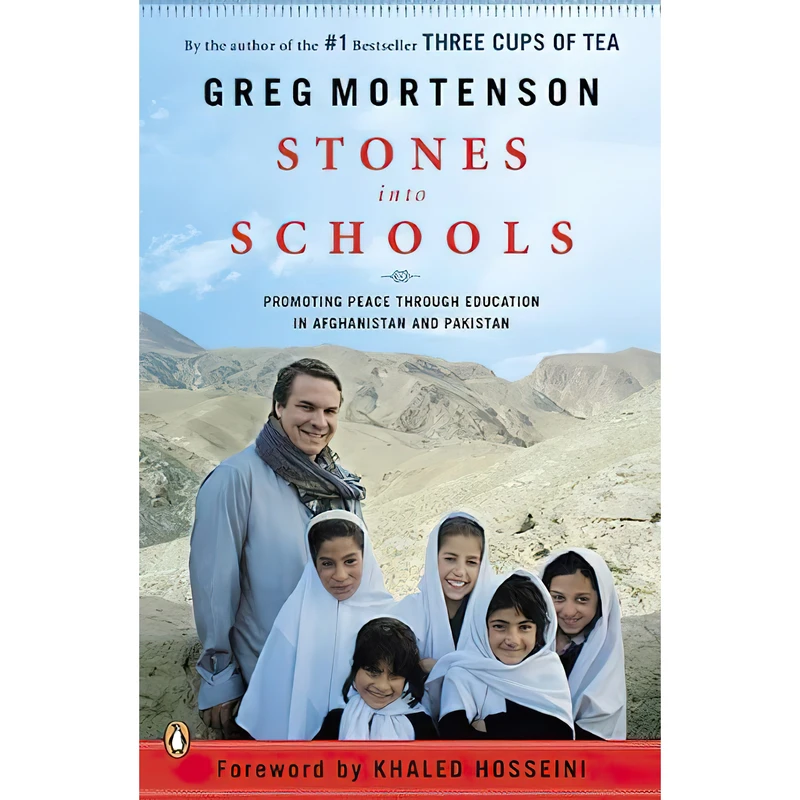 کتاب Stones into Schools اثر Greg Mortenson انتشارات Penguin Books