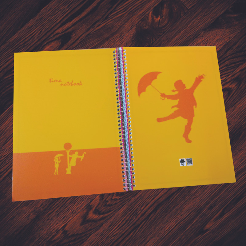 دفتر مشق 50 برگ تیما مدل FONIX مجموعه 12 عددی