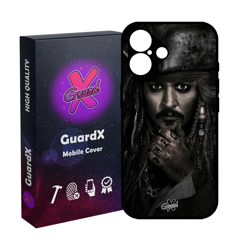 کاور گارد ایکس طرح Johnny Depp مدل 10178 مناسب برای گوشی موبایل اپل iPhone 16