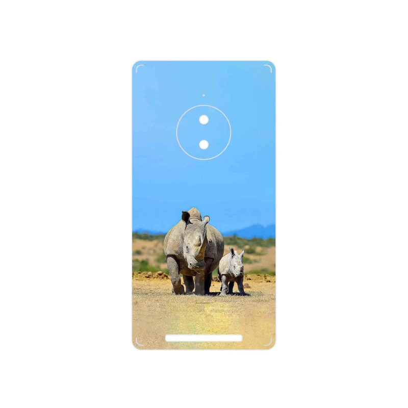 برچسب پوششی ماهوت مدل Rhino مناسب برای گوشی موبایل نوکیا Lumia 830