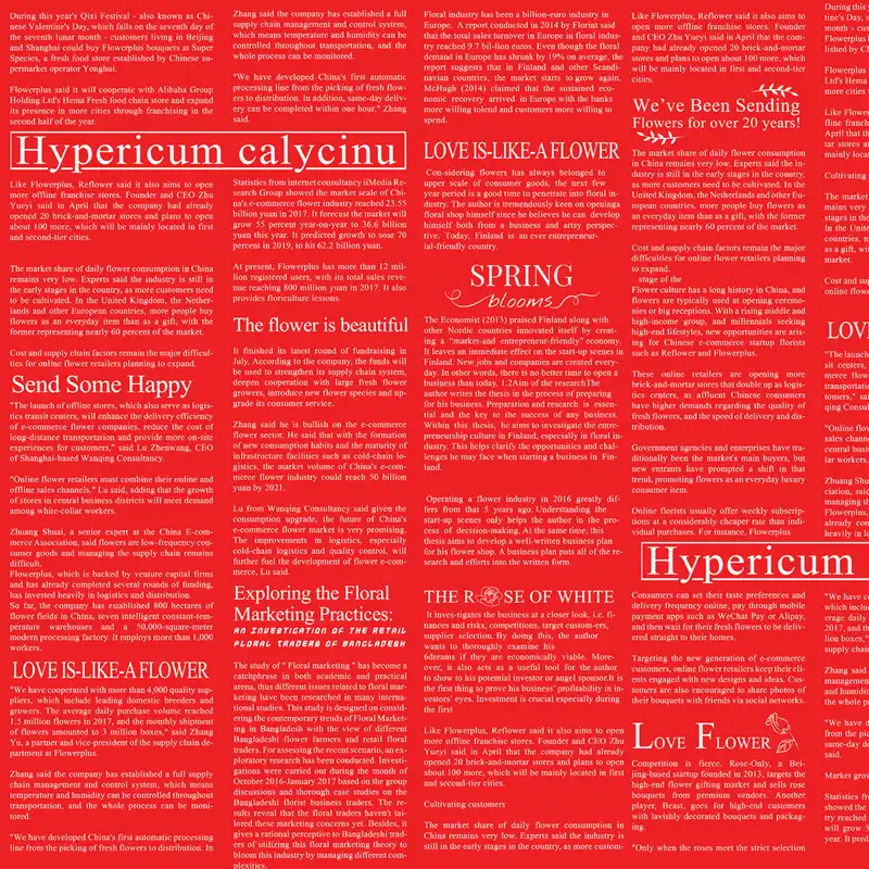 کاغذ کادو طرح روزنامه ای کد 235 بسته 25 عددی