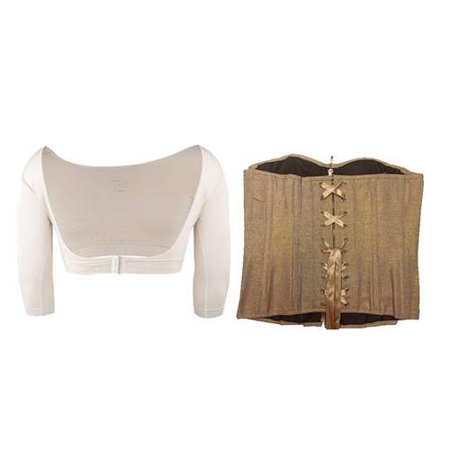 گن زنانه مدل بازوبند و ساعت شنی روبان دار مجموعه 2 عدددی