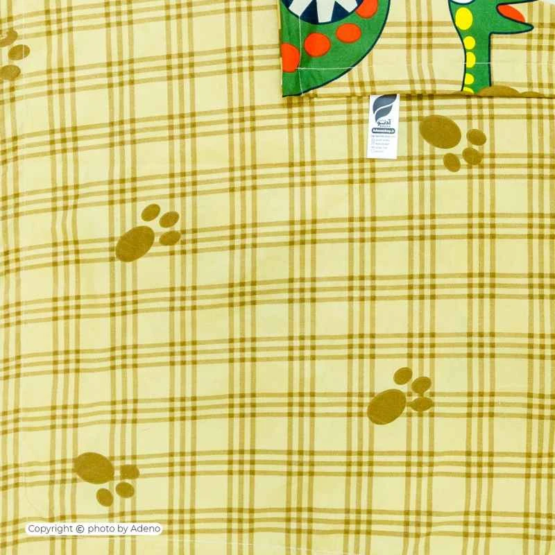 عکس شماره 3 : ملحفه آدنو مدل dinosaur کد mc01 یک نفره سایز 140x240 سانتی متر