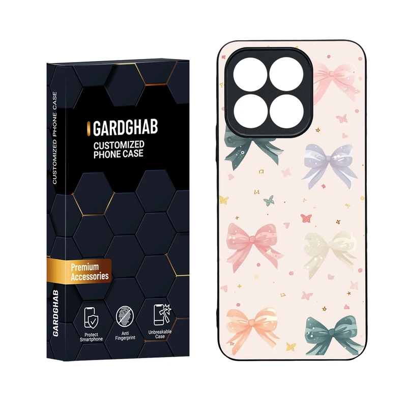کاور گارد قاب مدل دور ژله ای دخترانه مناسب برای گوشی موبایل آنر Honor X6b 4G