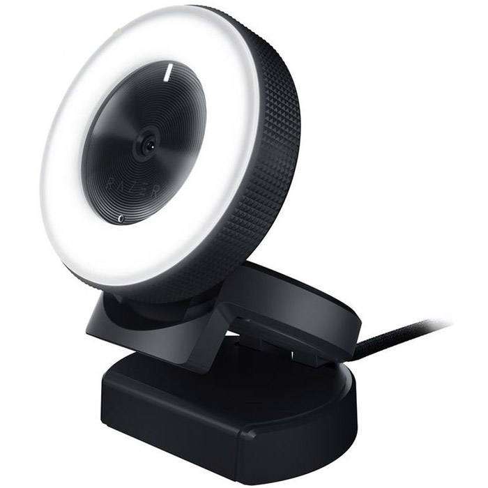 وب‌کم ریزر مدل kiyo ring light equipped broadcasting streaming