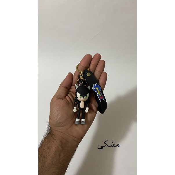 قیمت و خرید جاکلیدی مدل سیلیکونی طرح سونیک کد 3