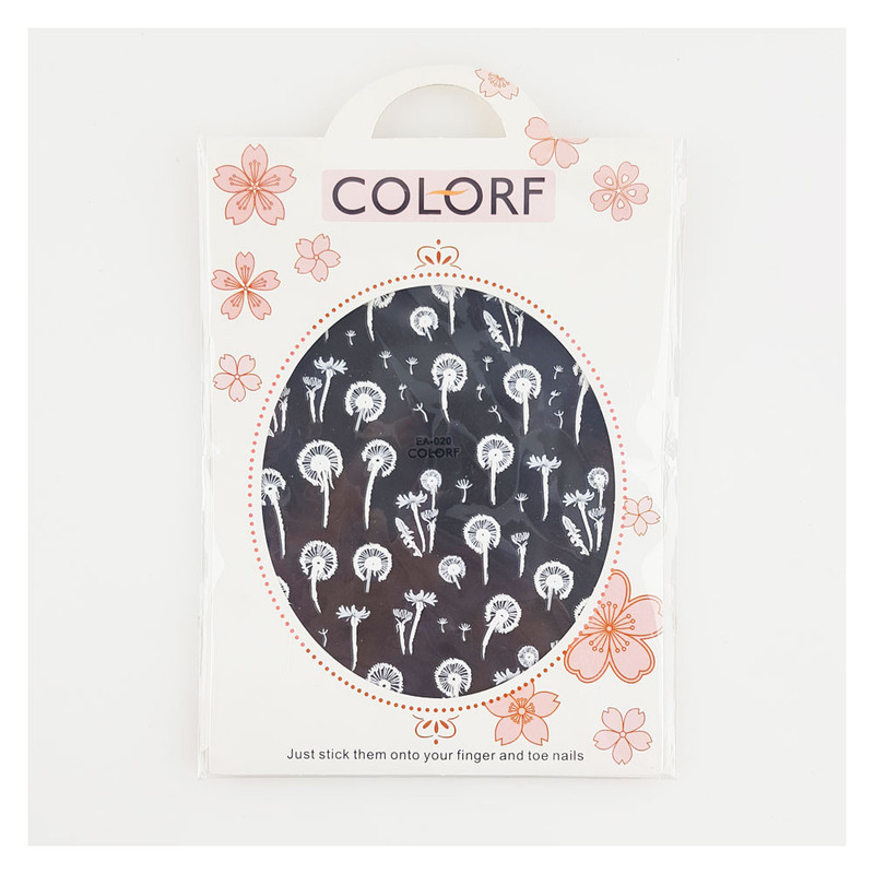 برچسب ناخن مدل 020