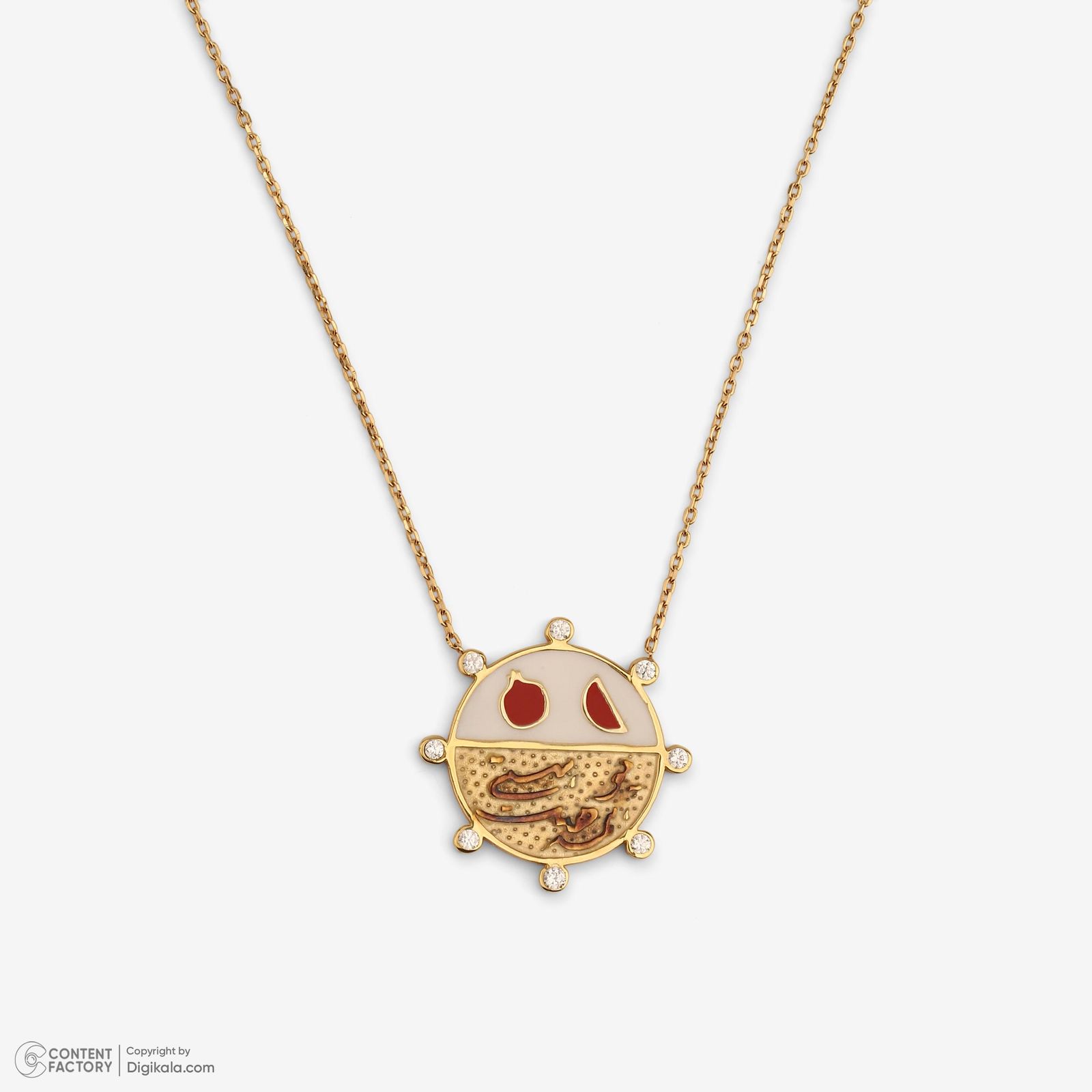 گردنبند طلا 18 عیار زنانه با زنجیر حلقهای (فلامینگو) وی گالری مدل na7300 -  - 6