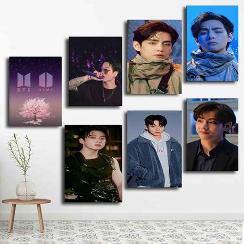 پوستردیواری طرح تیهونگ مدل 3050 مجموعه هفت عددی