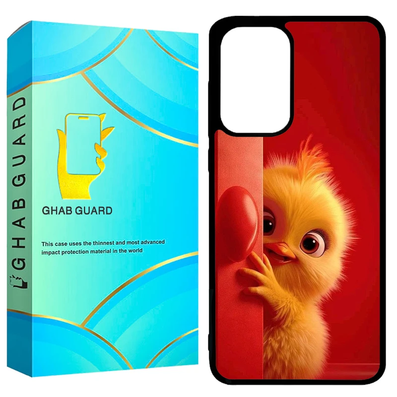 کاور قاب گارد طرح جوجه مدل GCHPA52 مناسب برای گوشی موبایل سامسونگ Galaxy A52 / A52 5G / A52s 5G