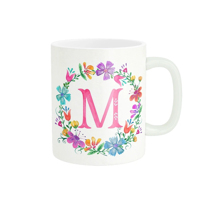 ماگ پاد آفرین طرح حرف M کد 2944