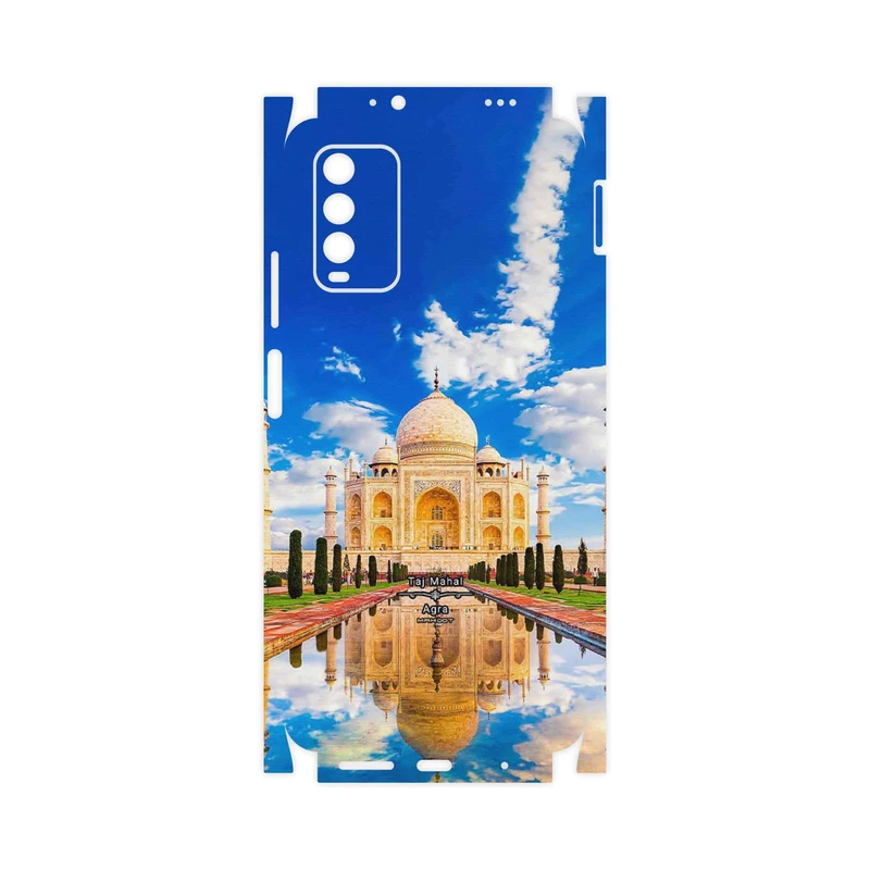 برچسب پوششی ماهوت مدل The Taj Mahal-FullSkin مناسب برای گوشی موبایل شیائومی Redmi Note 9 4G