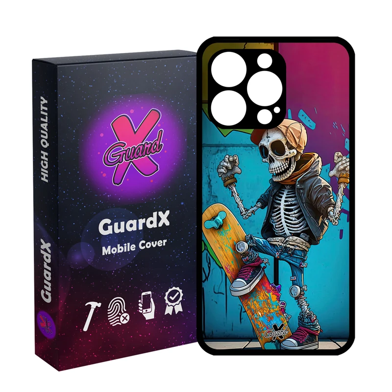 کاور گارد ایکس طرح اسکلت مدل Glass10603 مناسب برای گوشی موبایل اپل iPhone 13 Pro