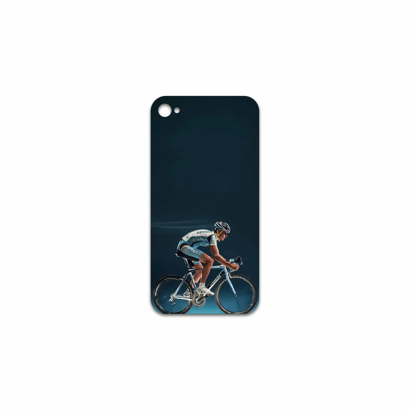برچسب پوششی ماهوت مدل Road cycling مناسب برای گوشی موبایل اپل iPhone 4s