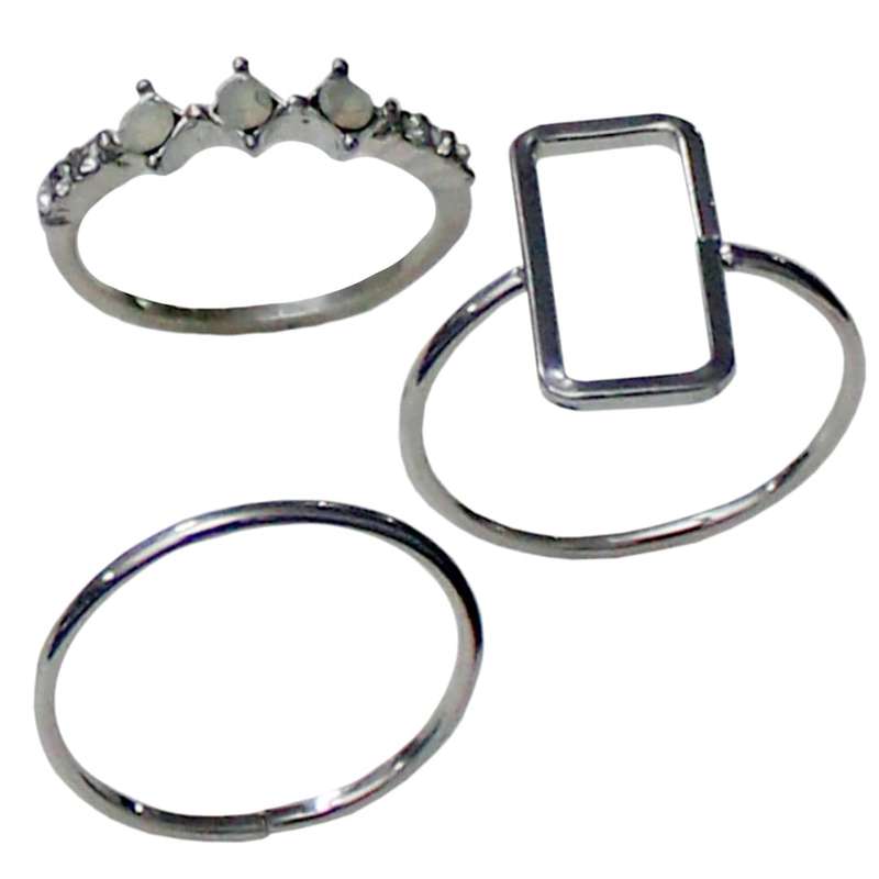 بند انگشتی زنانه کد RKH_1310 مجموعه 3 عددی