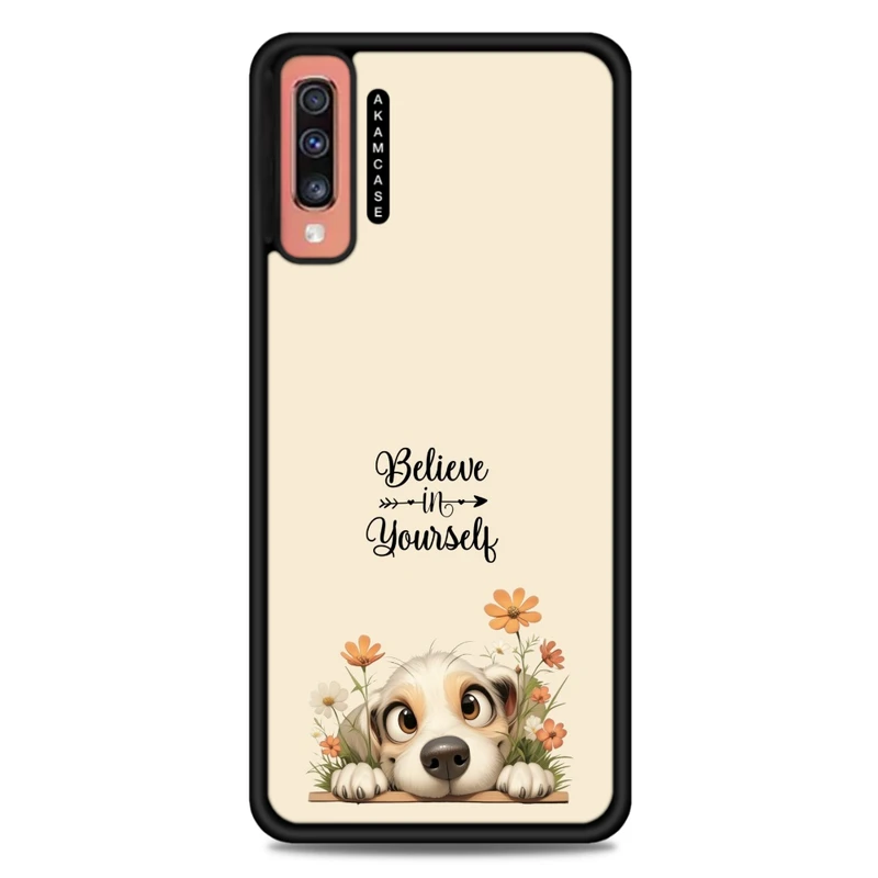 کاور آکام مدل AMC-WSGA70-ANIMALS QOUTES-23 مناسب برای گوشی موبایل سامسونگ Galaxy A70