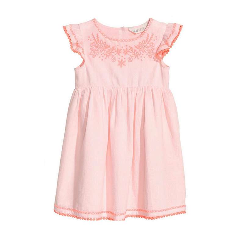 پیراهن دخترانه اچ اند ام کد 2361