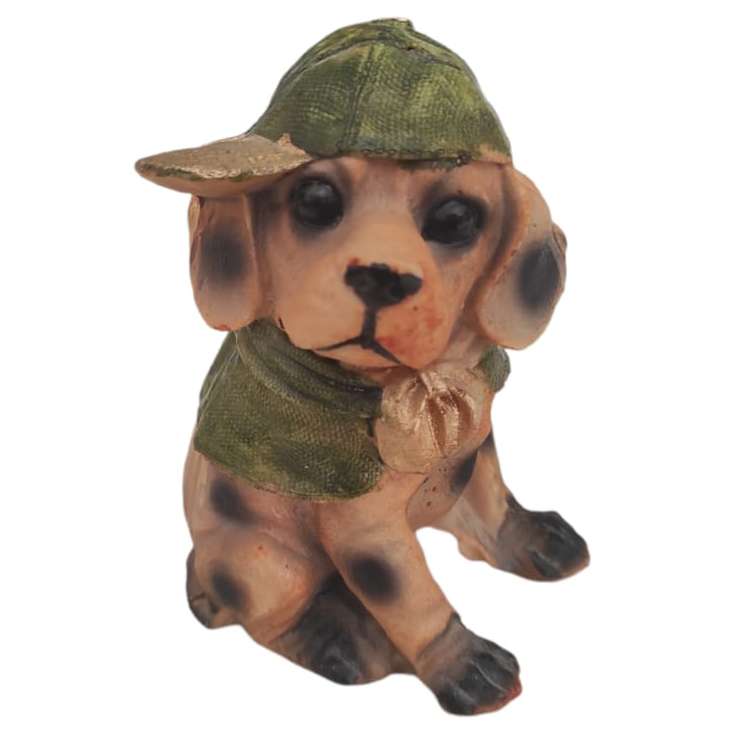 مجسمه مدل سگ خالدار  کد 0092