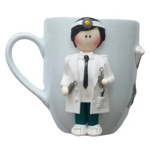 ماگ سرامیکی مدل پسر دندان پزشک کد 01030