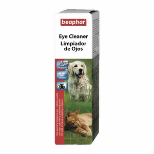 قطره شسشتوی چشم سگ و گربه بیفار مدل Eye Cleaner 50 ml وزن 100 گرم