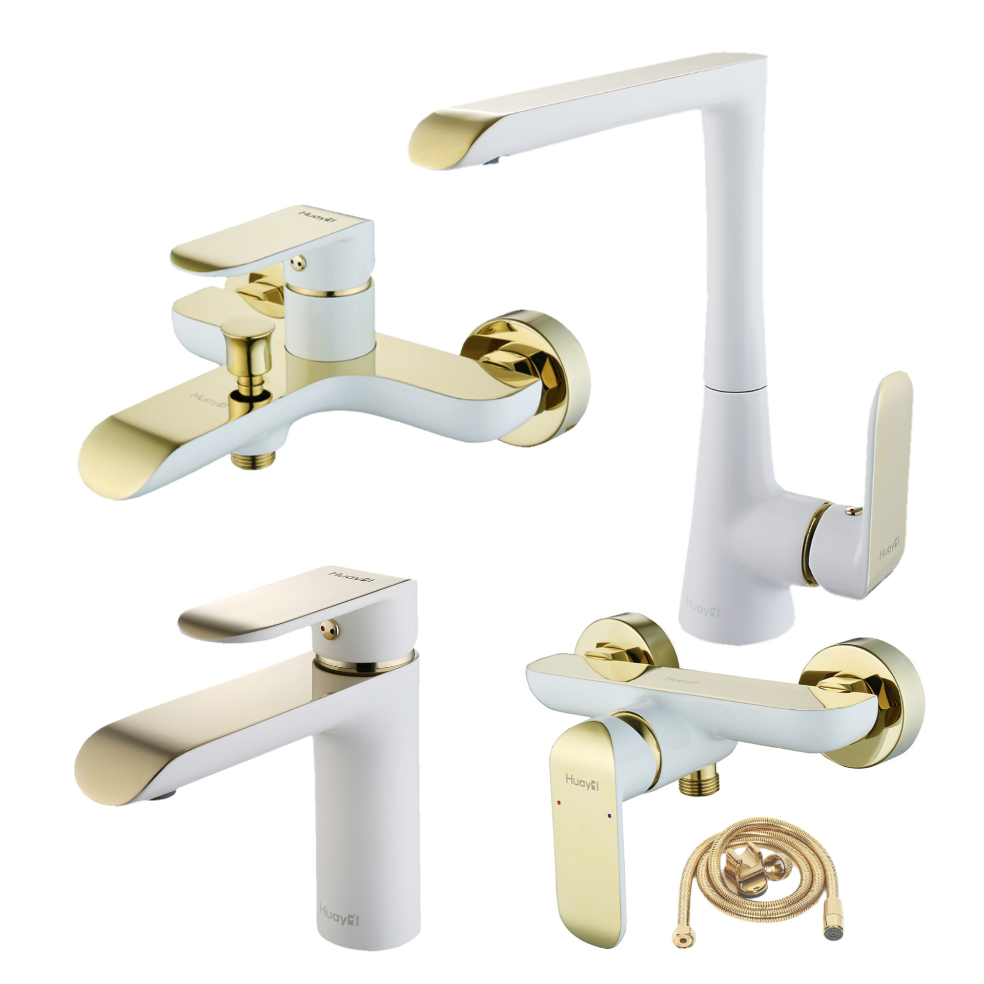 ست شیرآلات هوآیی مدل یولاندا مجموعه 5 عددی ست شیرآلات هوآیی مدل یولاندا مجموعه 5 عددی