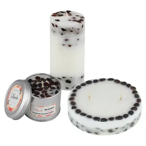 شمع دست ساز مدل الپادو مجموعه سه عددی