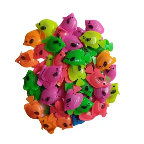 ماهی تزئینی آکواریوم به گز مدل دم متحرک مجموعه 50 عددی