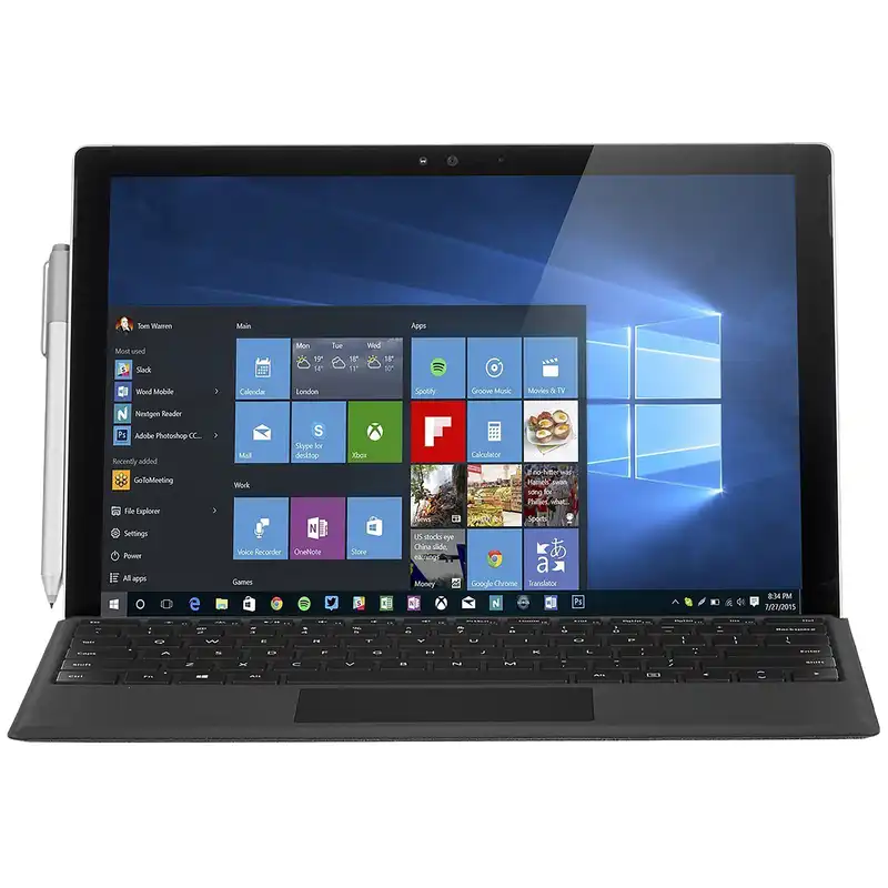 تبلت مایکروسافت مدل Surface Pro 4 - F به همراه کیبورد و کیف کلاسوری Incipio مدل Faraday Advanced