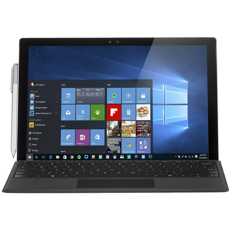 تبلت مایکروسافت مدل Surface Pro 4 - F به همراه کیبورد و کیف کلاسوری Incipio مدل Faraday Advanced