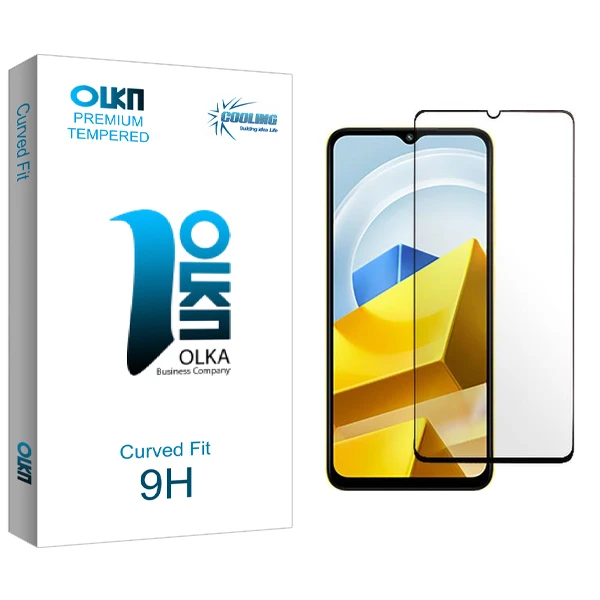 محافظ صفحه نمایش سرامیکی کولینگ مدل Olka مناسب برای گوشی موبایل شیائومی Poco M5