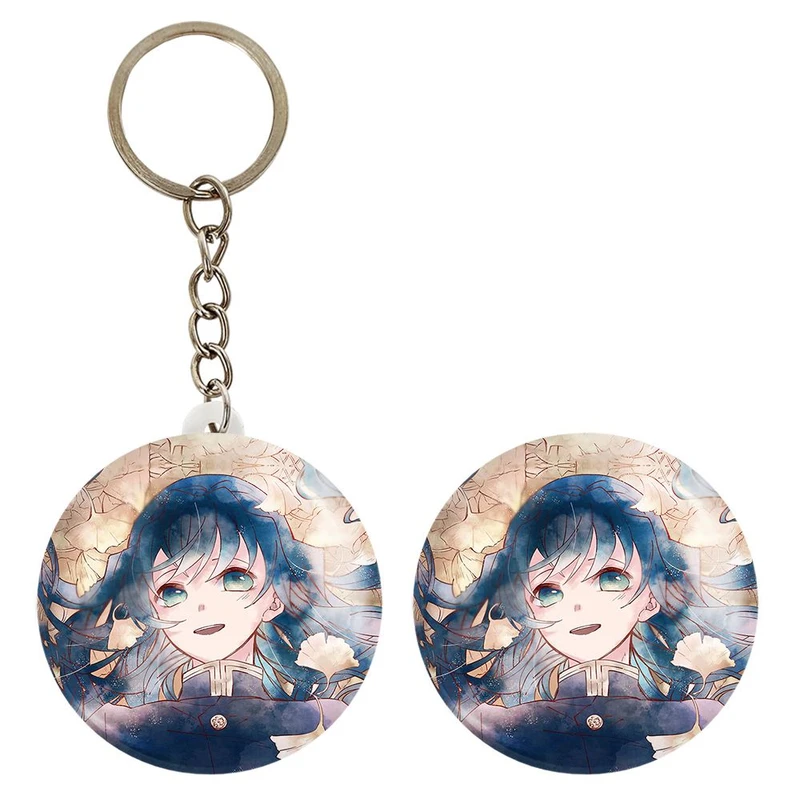 پیکسل خندالو مدل مویچیرو توکیتو انیمه شیطان کش کد 27054 به همراه جاکلیدی