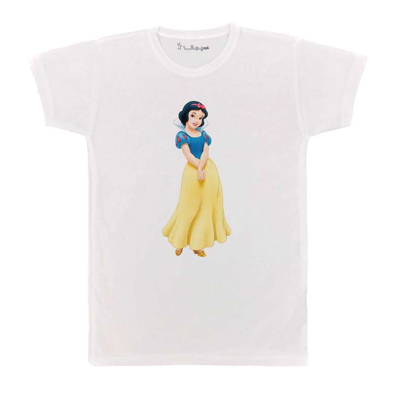 تی شرت بچگانه پرمانه طرح سفید برفی و هفت کوتوله کد pmt.5833