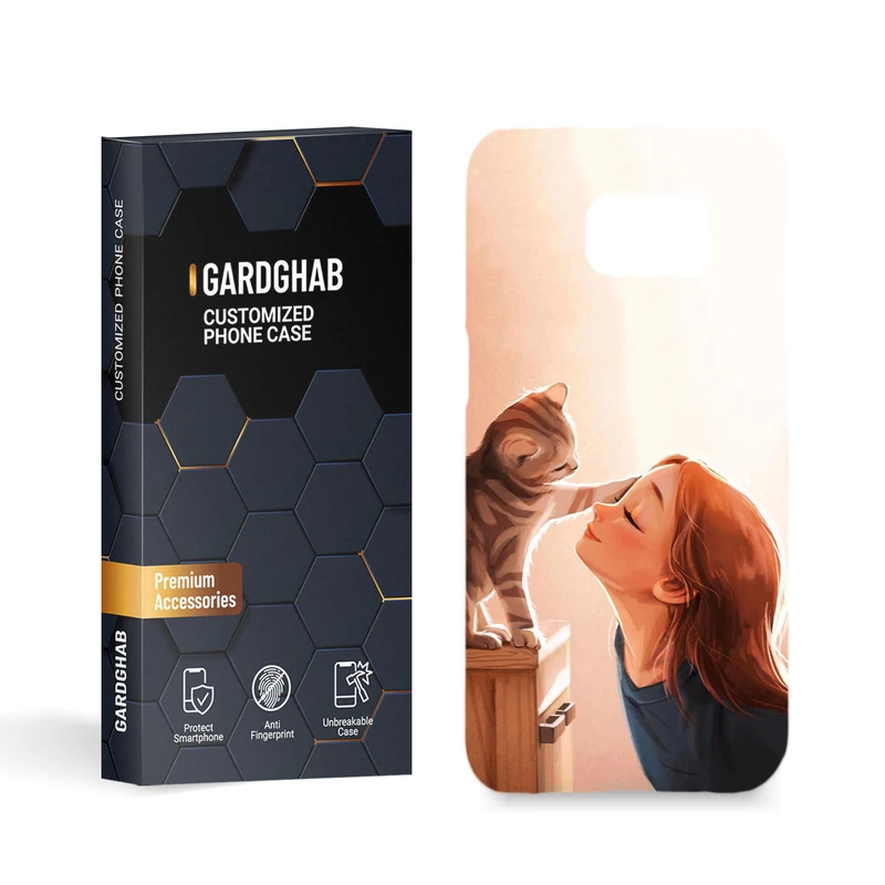 کاور گارد قاب مدل دخترانه مناسب برای گوشی موبایل سامسونگ galaxy s7 edge