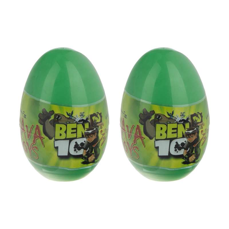 اسباب بازی شانسی وو تویز طرح تخم مرغی مدل Twin Benten مجموعه 2 عددی