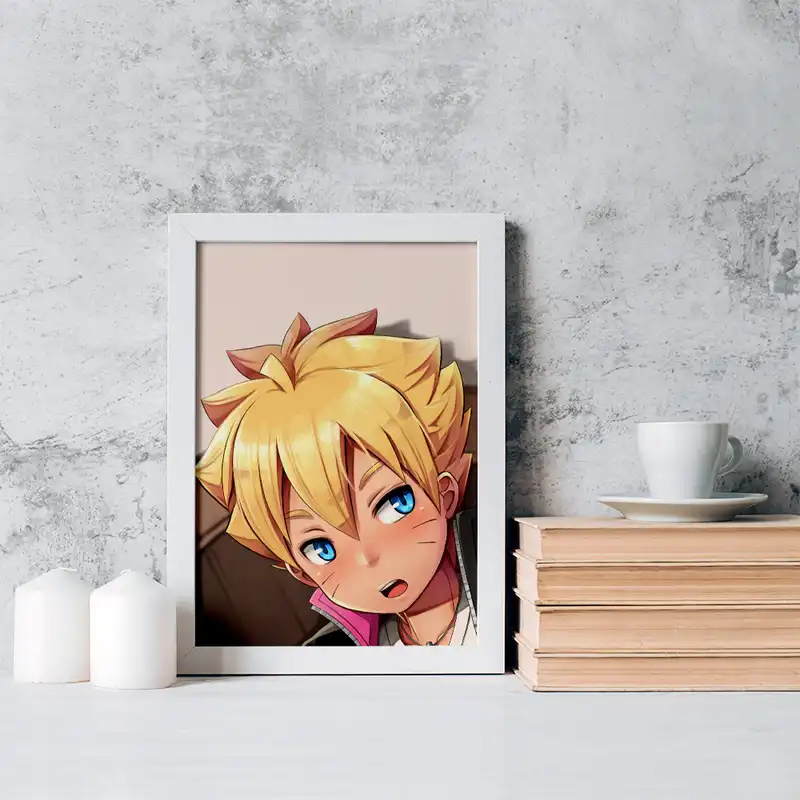 تابلو خندالو مدل بوروتو اوزوماکی انیمه بوروتو کد 15719