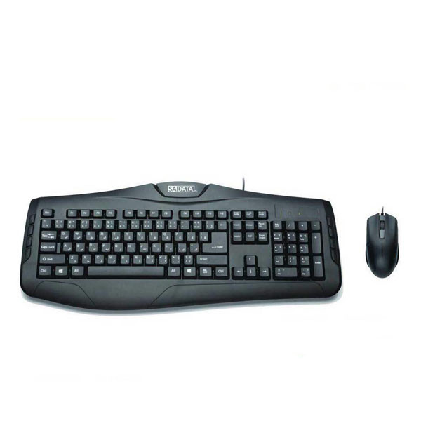 کیبورد و ماوس سادیتا مدل SKM-1655 کد 301
