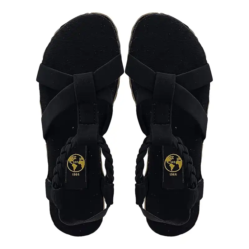 صندل زنانه سیی مدل رومی یونانی کد 2121