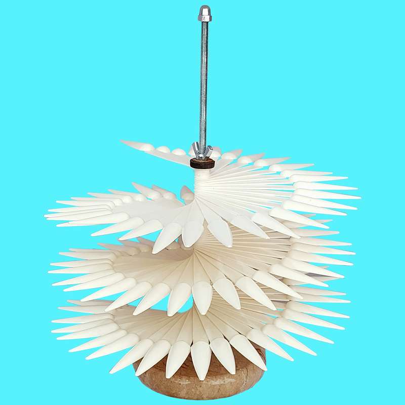 پالت طراحی ناخن مدل پرچمی پایه سنگی بسته 100 عددی