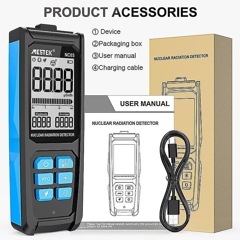 رادیومتر محیطی دیجیتال مستک مدل NC03