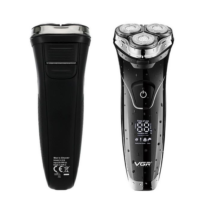 ماشین اصلاح موی صورت وی جی ار مدل V-318 - - 14