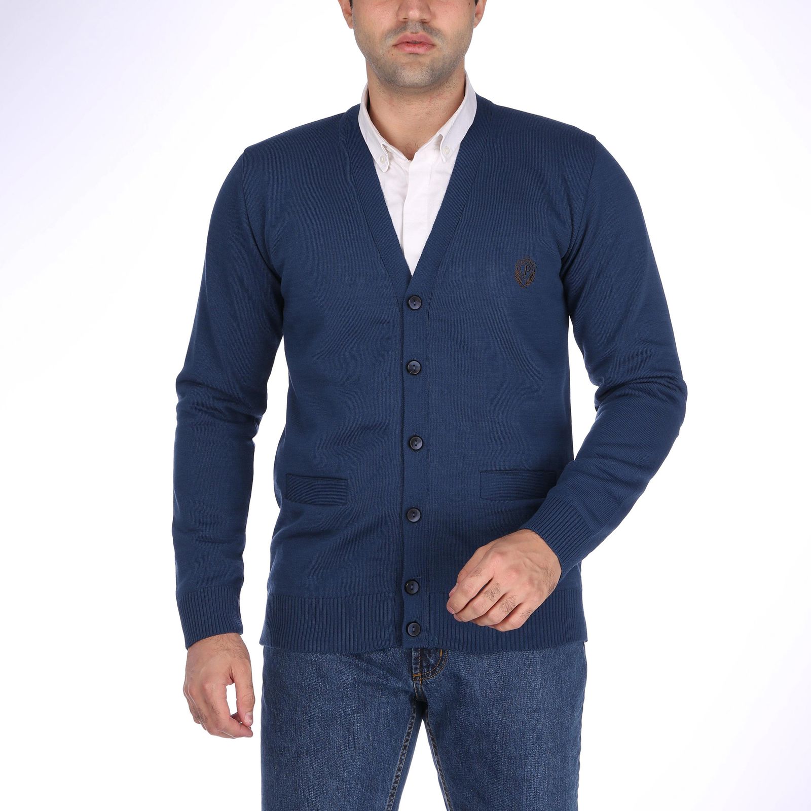 ژاکت مردانه تریکو پاییزان مدل PJ701 - - 1