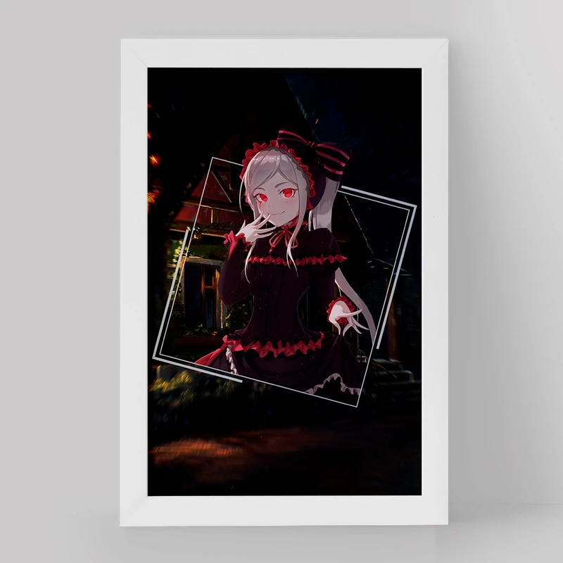 تابلو خندالو مدل شالتر انیمه اورلرد Overlord کد 18318